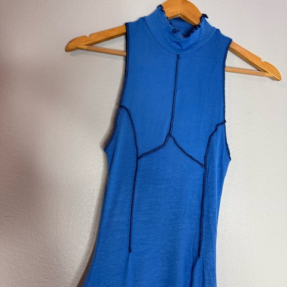Urban Outfitters Blue Sleeveless Dress Size Small - Picture 4 of 9